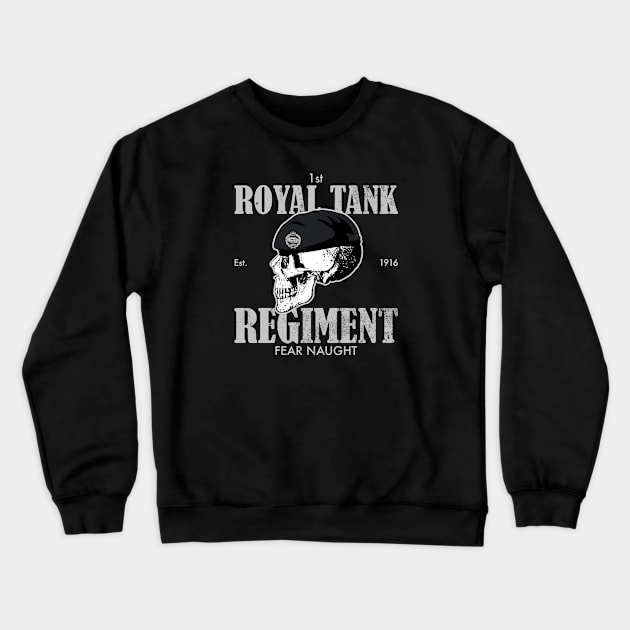 1st Royal Tank Regiment Crewneck Sweatshirt by TCP